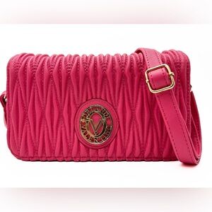 NWT Pink Quilted Valentino Orlandi Crossbody